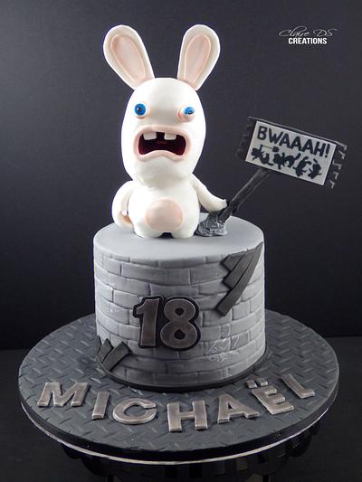 Ravins rabbids cake - Cake by Claire DS CREATIONS