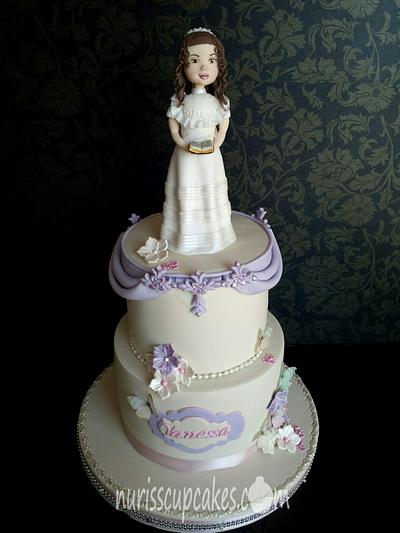 Communion Cake... - Cake by Nurisscupcakes