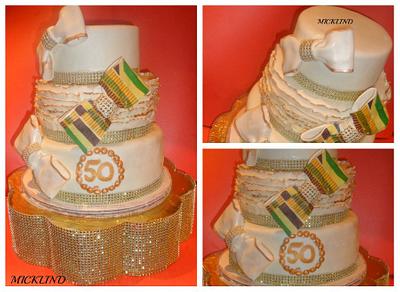AN AFRICAN INSPIRED THEME CAKE - Cake by Linda