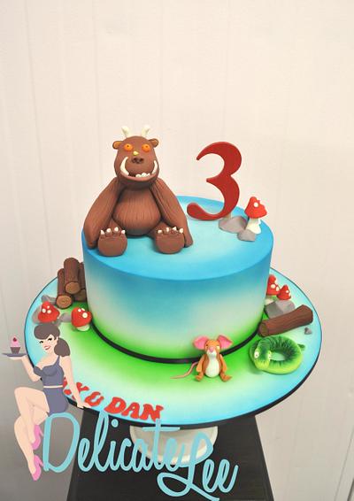 HAPPY 3rd Gruffalo Birthday Max and Dan - Cake by Delicate-Lee