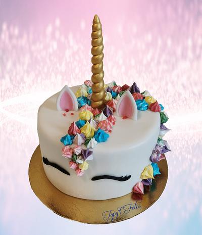 Unicorn cake  - Cake by Felis Toporascu