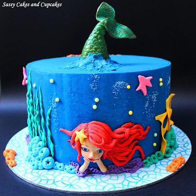 The Sea Princess - Cake by Sassy Cakes and Cupcakes (Anna)