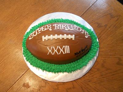 Football - Cake by Sara's Cake House