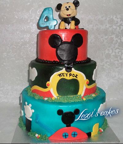 mickey mouse clubhouse - Cake by alexialakki