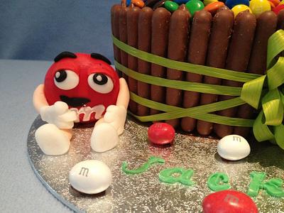  M&M  - Cake by Rachael Osborne