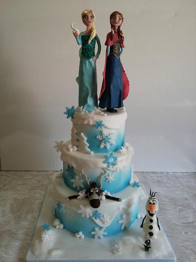 frozen! Il regno di ghiaccio! ♡♡♡ - Cake by Simona