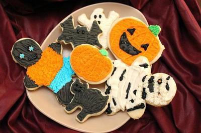 Halloween Cookies - Cake by caymancake
