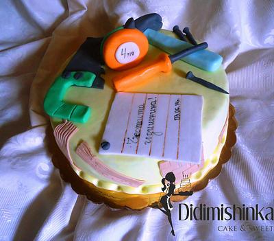 "Cake Tools" - Cake by Delyana
