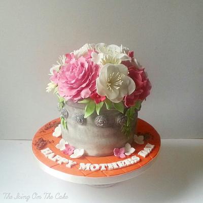Flowerpot cake - Cake by The Icing On The Cake
