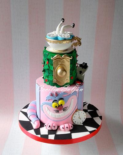 Alice in wonderland cake - Cake by Cecilia Solján