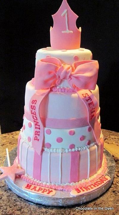 Princess Stella's 1st Birthday - Cake by Cathy