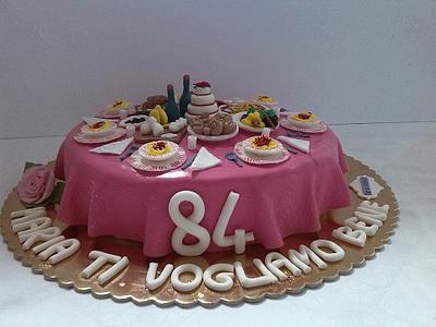 Laid table - Cake by Maria e Laura Ziviello