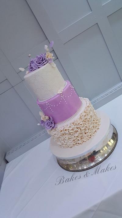 Wedding cake - Cake by Cakes of Art by Vicky 