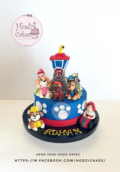 PAW Patrol Cake🐶💕 - Cake by Hend Taha-HODZI CAKES