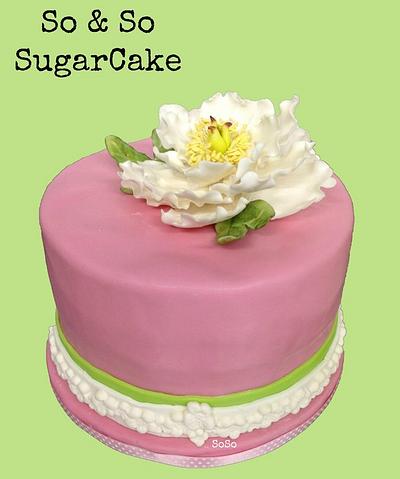 Sweet peony - Cake by Sonia Parente