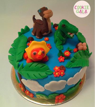 dinasour cake - Cake by cookie gala