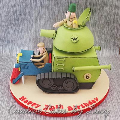 Cake tag: wacky races - CakesDecor