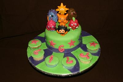 Moshi Monsters Birthday Cake - Cake by Tiggy
