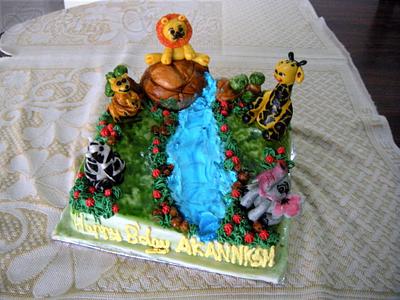 JUNGLE THEME CAKE - Cake by Blessilda Tishan