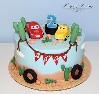 Cars for Adam - Cake by Adriana12