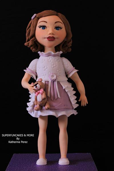 A doll for my Doll - Cake by Super Fun Cakes & More (Katherina Perez)