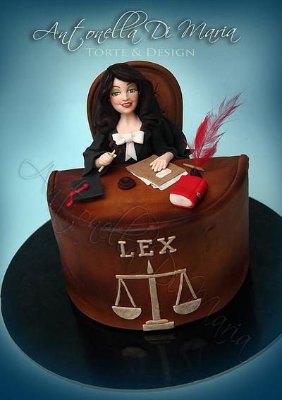 She's the judge! - Cake by Antonella Di Maria
