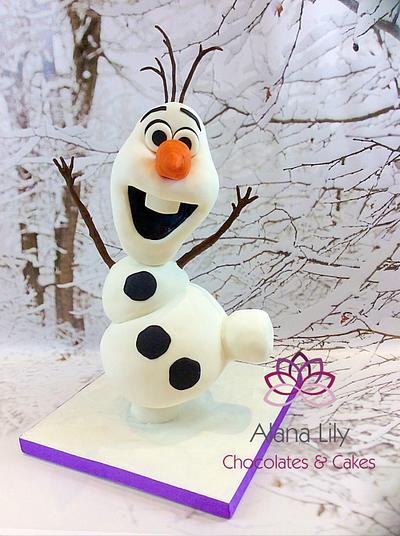 Hi, I'm Olaf and I like warm hugs.... - Cake by Alana Lily Chocolates & Cakes