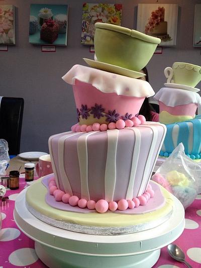 Topsy turvy cake - Cake by Hanan George Jiries