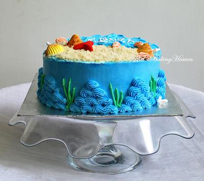 A Lovely Beach theme cake !! - Cake by Ashel sandeep