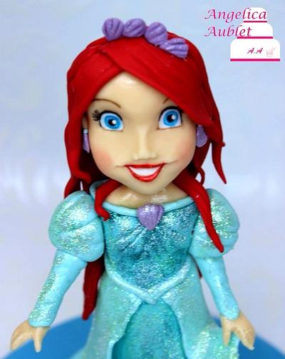 Ariel cake topper  - Cake by Angelica