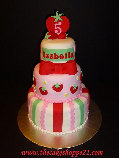 Strawberry Shortcake cake - Cake by THE CAKE SHOPPE