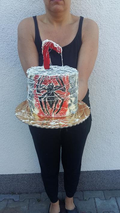 Spider-Man  - Cake by Ewa