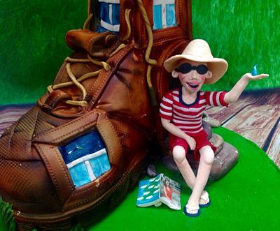 Old Woman Who Lives in a Shoe ... Cake! - Cake by Niamh Geraghty, Perfectionist Confectionist