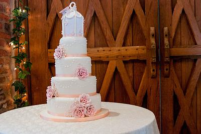 Birdcage Wedding Cake - Cake by Thornton Cake Co.