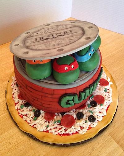 Teenage Mutant Ninja Turtles - Cake by Misty