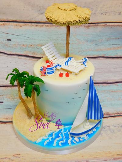 Summer holiday - Cake by Ela