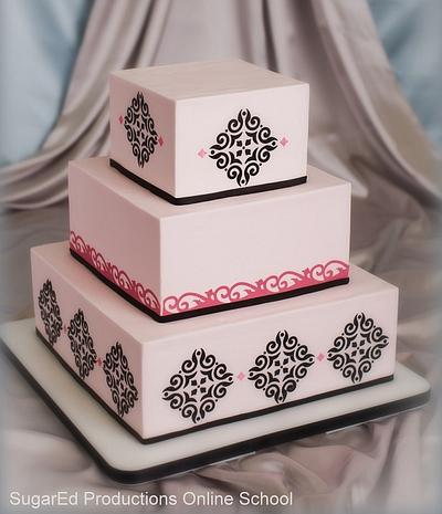 Classic Wedding Cake - Cake by Sharon Zambito