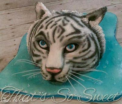 White Tiger - Cake by Misty Moody
