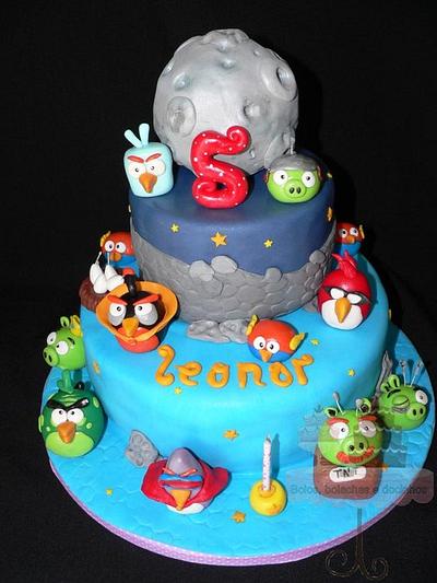 Space Angry Birds - Cake by BBD