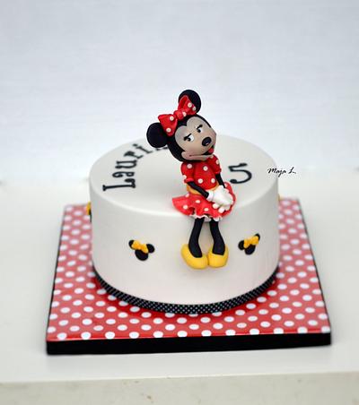 Minnie Mouse - Cake by majalaska