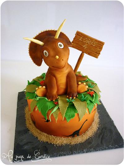Baby Triceratops - Cake by Au pays de Candice