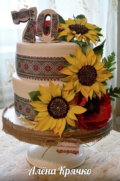 Anniversary Cake - Cake by Alyona Kryachko