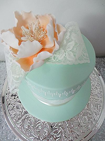 Piping & Peony... - Cake by Sweet Bea's