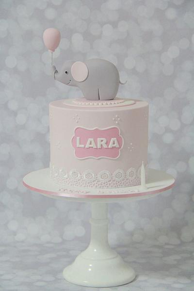 First Birthday Elephant Cake - Cake by Savannah
