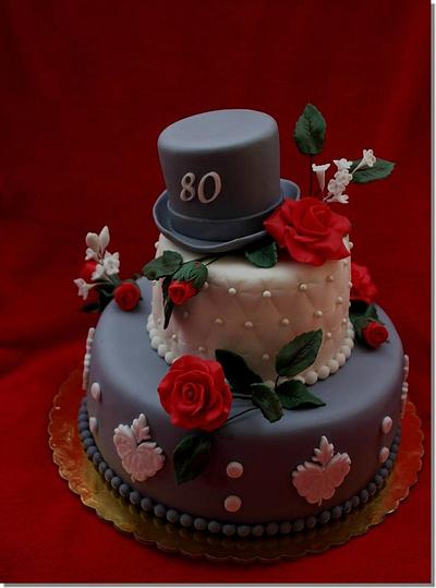 eighty - Cake by Táji Cakes