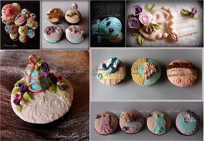 Cupcake Collage - Cake by SabzCakes