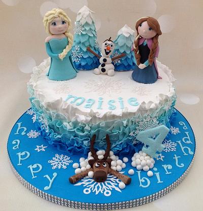 Frozen - Cake by Yvonne Beesley