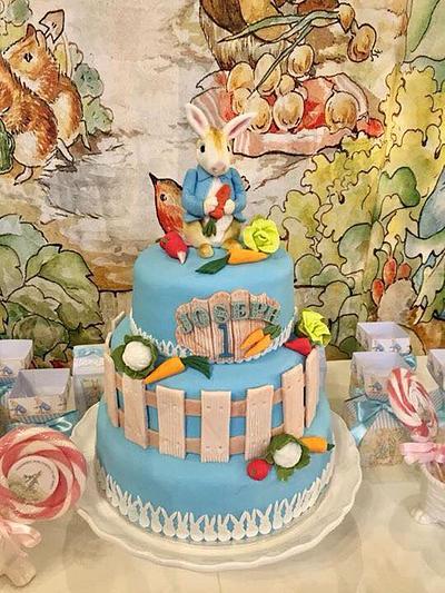 Peter Rabbit Birthday Party - Cake by Karen's Kakery