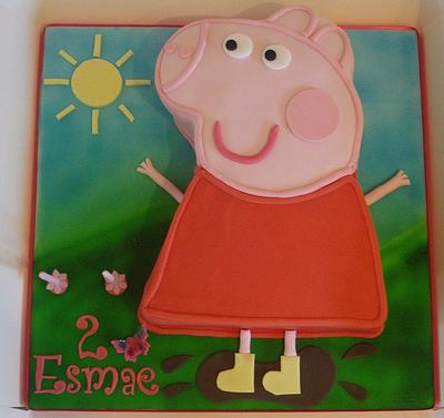 Peppa Pig cake - Cake by That Cake Lady