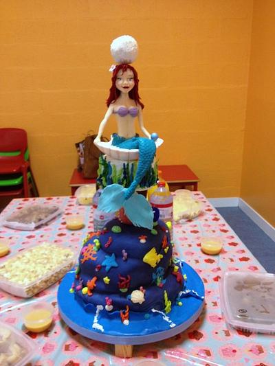 Mermaid - Cake by SusanaDuarte